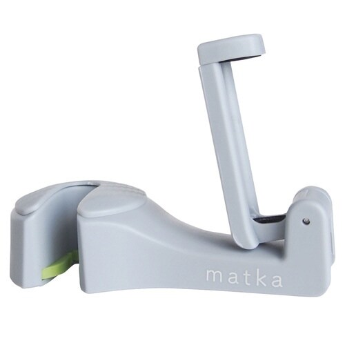 スマホホルダー 車 ヘッドレストフック グレー