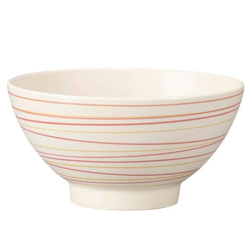 茶椀 12cm つむぎ プラスチック レッド