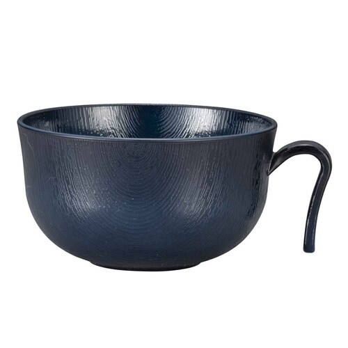 汁椀 320ml KUSUMI 木目調 鉄紺