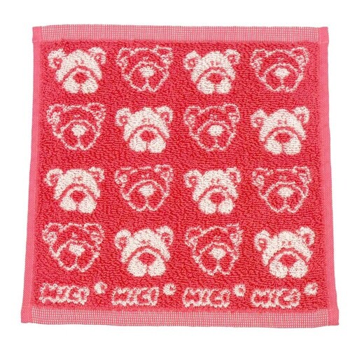 ハンドタオル NICI ニキ ラブベア(ピンク)