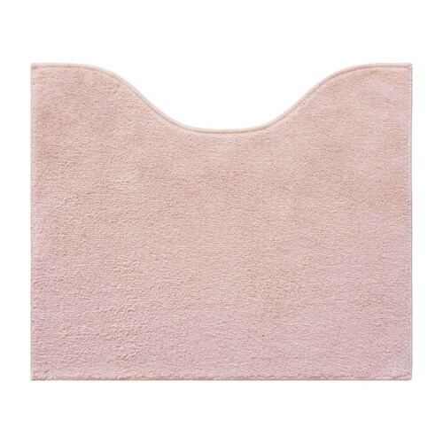 トイレマット 50×60cm ナチュラル ピンク