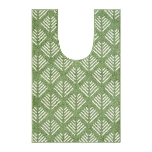 トイレマット ロング 耳長 グリーン×2