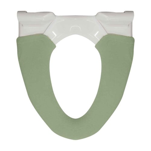 便座カバー 洗浄暖房用型 ナチュラル グリーン