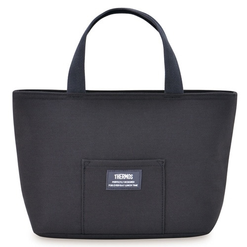 ランチバッグ 保冷 サーモス ブラック