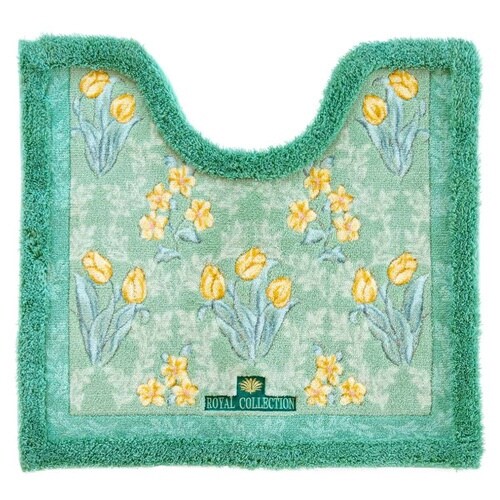 トイレマット 58×63cm グリーン×2