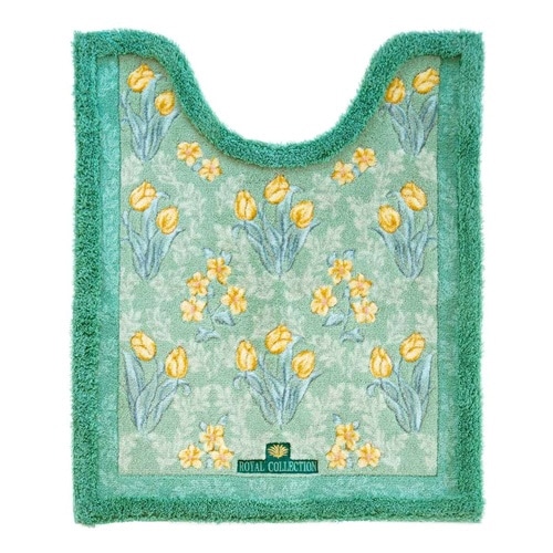 トイレマット 75×63cm グリーン