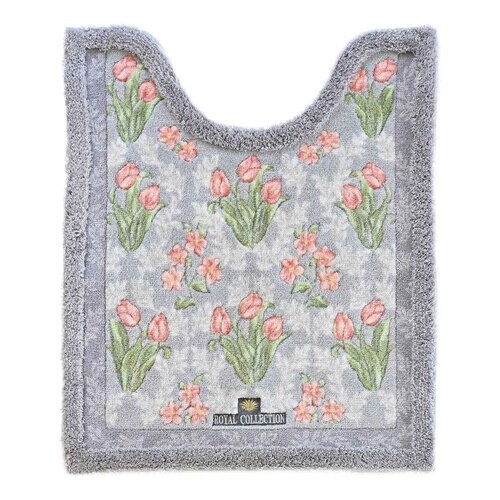 トイレマット 75×63cm グレー