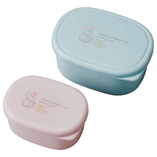 保存容器 シール容器 フラワー 2P