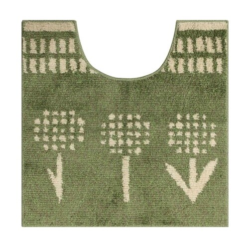 トイレマット 60×60cm グリーン×2