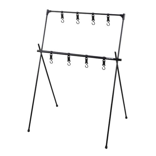 ハンギングラック 2段 フック8個付 トレッカー