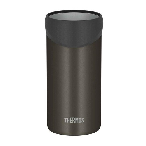 サーモス 缶ホルダー 保冷 ダークブラウン×2