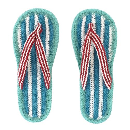 スリッパ コットンサンダル ドリンク ブルーハワイ