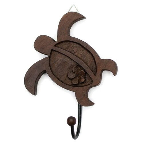 フック カービングフック 木製 ホヌ