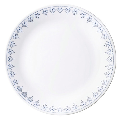 プレート 26cm CORELLE パッチワーク