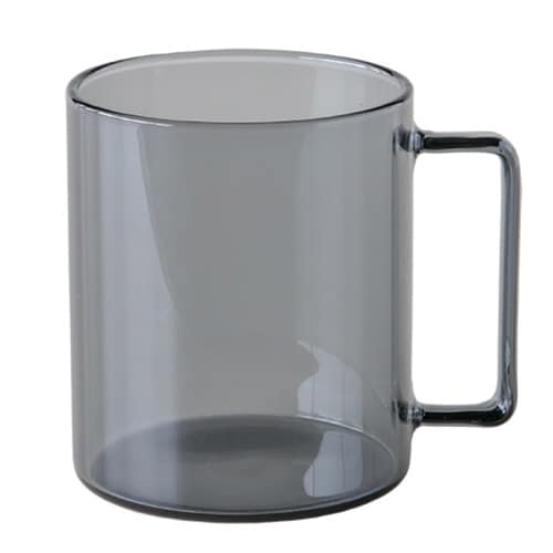 マグカップ 330ml L FUFU ブラック×2