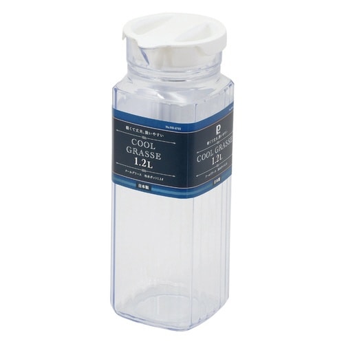 冷水筒 1.2L クールグラース プラスチック