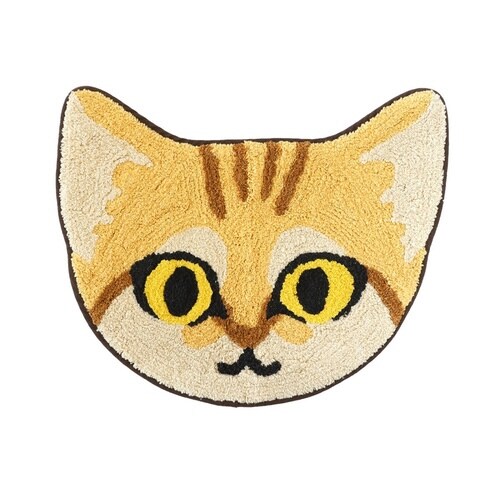 玄関マット 40×50cm 室内 ねこ スナネコ