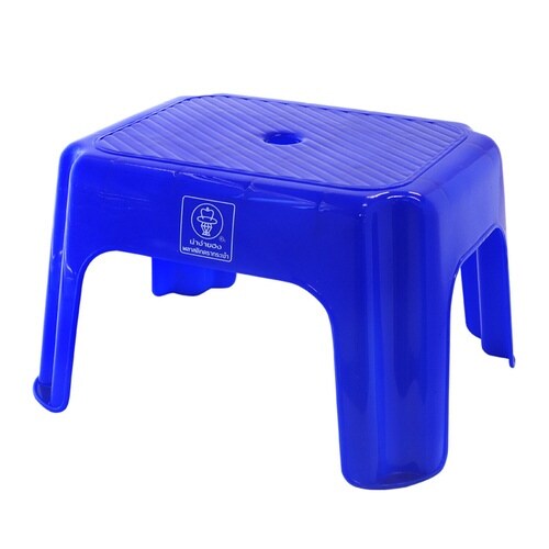 スツール 座面高18.5cm ブルー