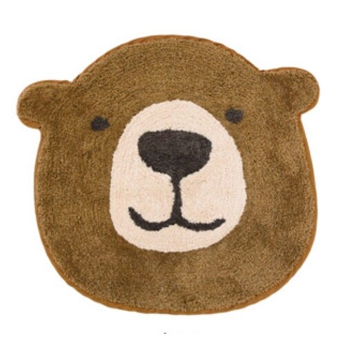 玄関マット 45×40cm 室内 クマ