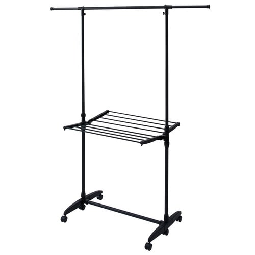 物干し 室内 ブラック ポーリッシュ