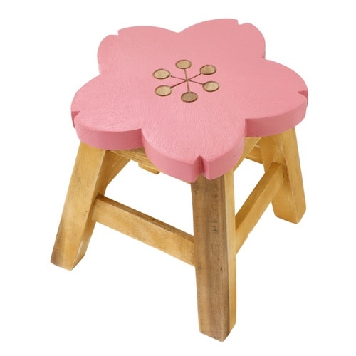 スツール 座面高25から26cm サクラ 天然木