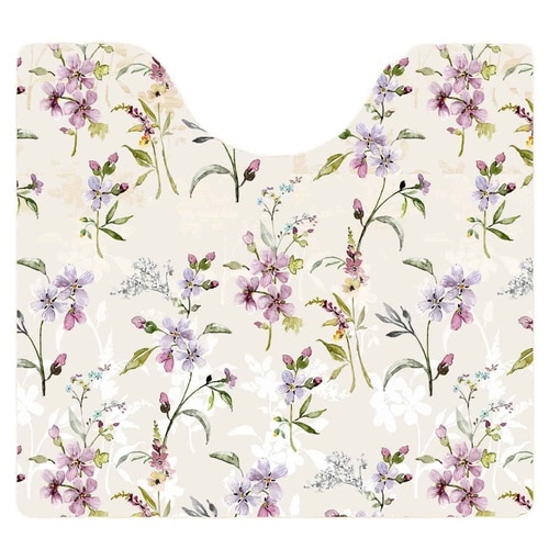 トイレマット クリア 拭ける ラメット×2