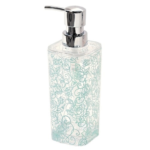 ディスペンサー シャンプーボトル ライトブルー