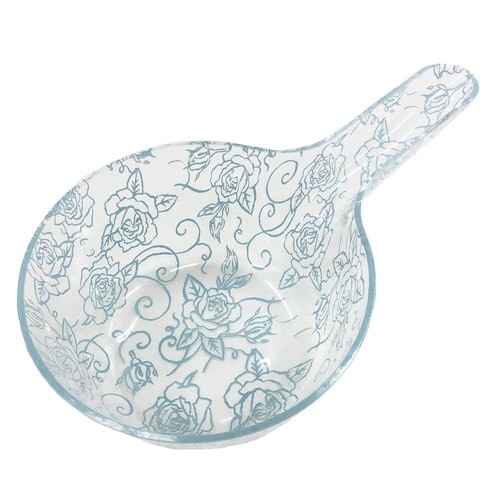 手おけ洗面器クリアローズ手桶ライトブルー×2