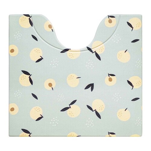 トイレマット 拭ける 55×60cm フルーツ