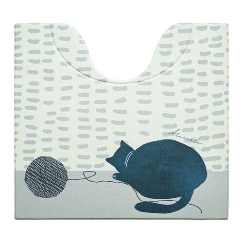 トイレマット 拭ける 55×60cm シピ