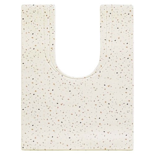 トイレマット 拭ける 80×60cm テラゾー