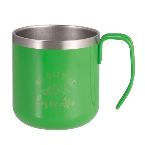 マグカップ 300ml モンテ グリーン×2