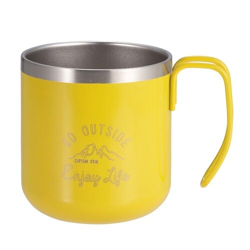 マグカップ 300ml モンテ イエロー×2