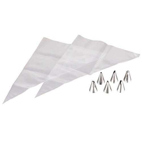 クリーム絞り袋 口金 セット ラフィネ