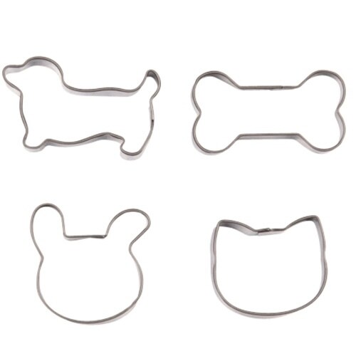 クッキー型 ラフィネ ステンレス 4個入り