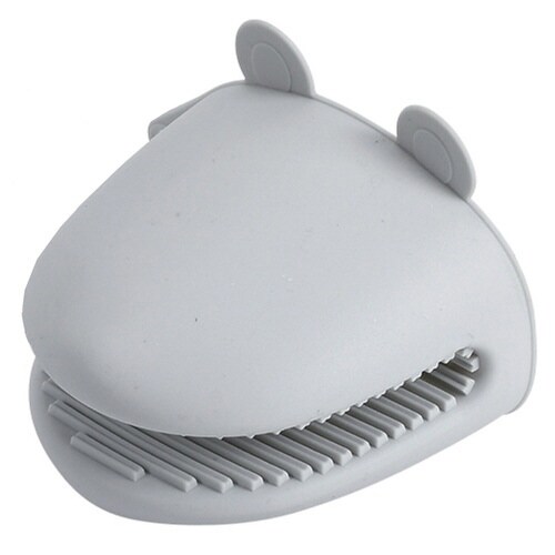 ミトン TOUCH シリコーンカエルミトン グレー