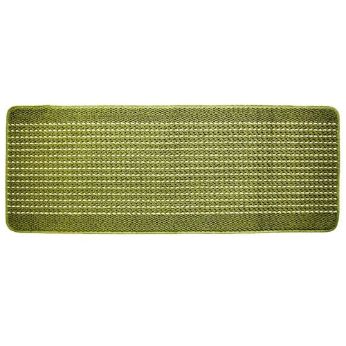 キッチンマット 優踏生 洗いやすい グリーン×2