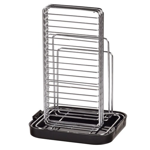 包丁・まな板スタンド シンプルストレージ BR×2