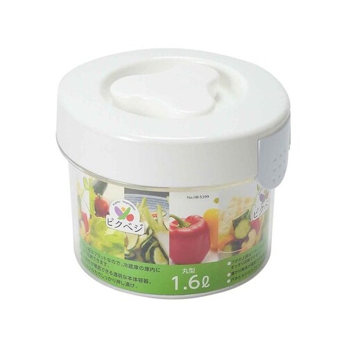 漬物容器 1.6L ピクベジ 丸型漬物器