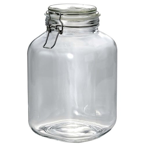 保存容器 3.0L イタリアーナ 角型保存ビン×2