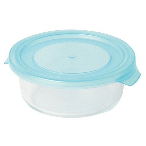 保存容器 370ml ルシェル 耐熱保存容器丸型