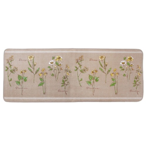 キッチンマットフルールシャンテ45×120cm×2