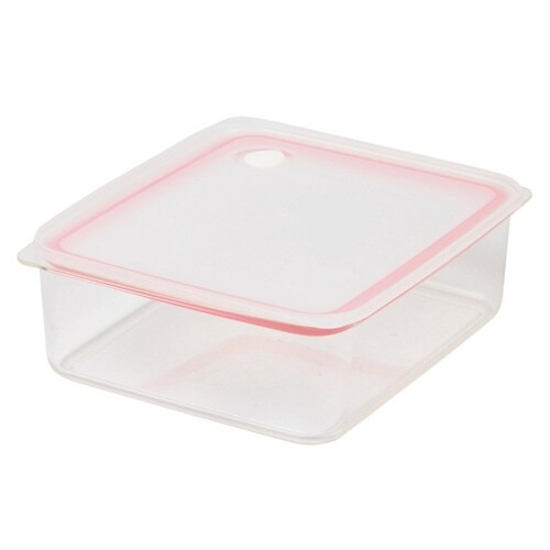 保存容器 2.3L Easy Cleanピンク×2