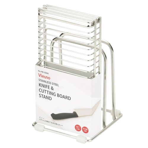包丁・まな板スタンド ビューノ ステンレス製