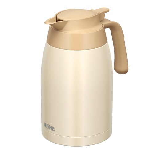 サーモス ポット 1.5L 保温 クリームホワイト