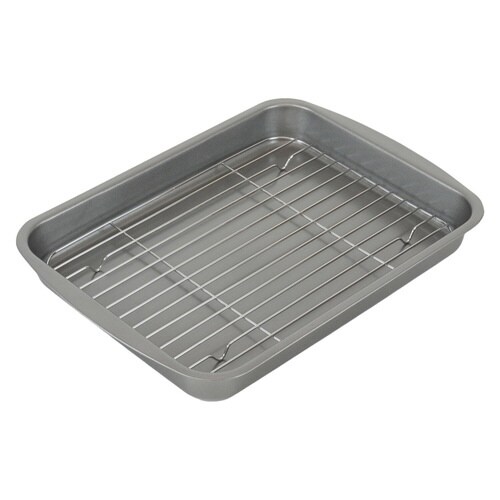 天ぷらバット大フッ素加工網付きセクターツー×2