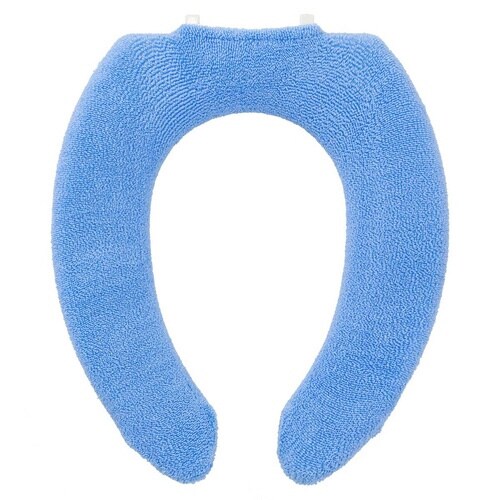 便座カバー やわらか便座カバー シーズ ブルー