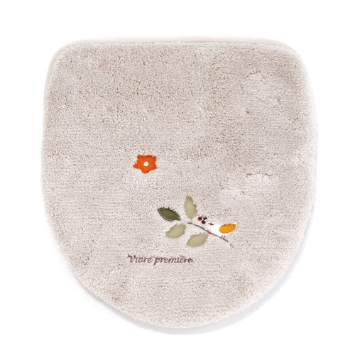 トイレ蓋カバー 普通型 洗浄暖房型 兼用 ベージュ