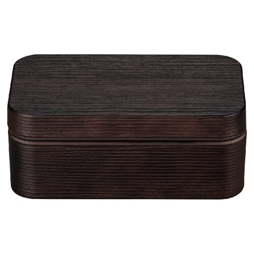 お弁当箱 ダークブラウン