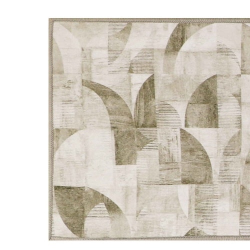 キッチンマット 幾何学 カレ べトン×2